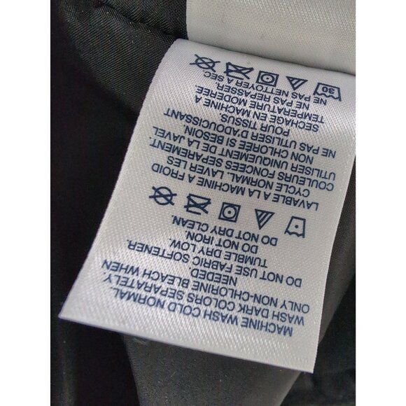 Lands End Snow Pants Womens 1X Black Waterproof Insulated Outdoor Ski Chore - Picture 15 of 16